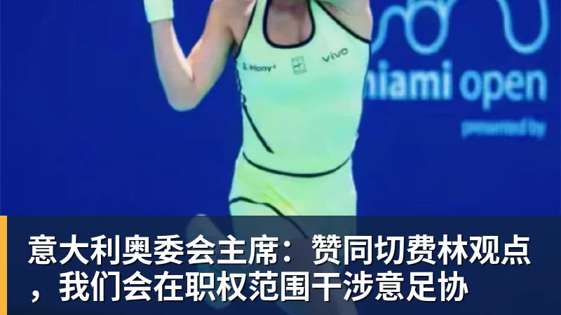 九游体育意大利奥委会主席:赞同切费林观点,我们会在职权范围干涉意足协